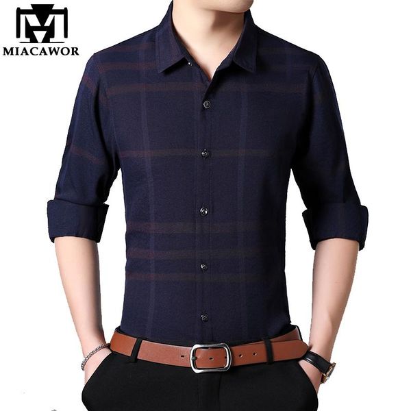 men's casual shirts brand men shirt slim fit plaid autumn long sleeve camiseta masculina clothes c392, White;black
men's casual shirts brand men shirt slim fit plaid autumn long sleeve camiseta masculina clothes c392, White;black