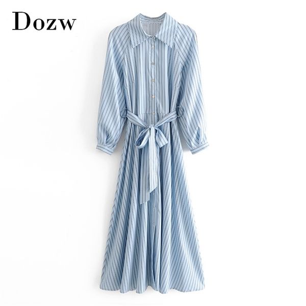 fashion women striped dress long sleeve ladies elegant shirt es casual turn down collar office robe femme 210515, Black;gray
fashion women striped dress long sleeve ladies elegant shirt es casual turn down collar office robe femme 210515, Black;gray