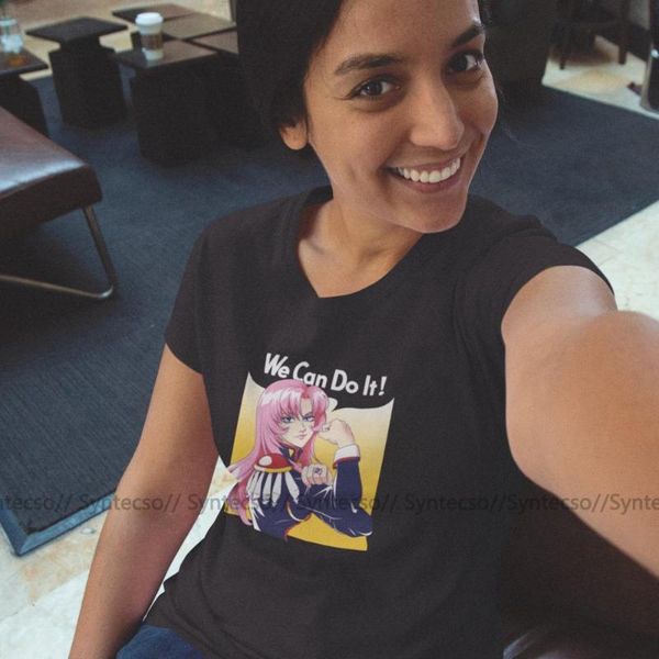 women's t-shirt utena can do it t shirt street style 100 cotton women tshirt funny o neck graphic purple ladies tee, White
women's t-shirt utena can do it t shirt street style 100 cotton women tshirt funny o neck graphic purple ladies tee, White