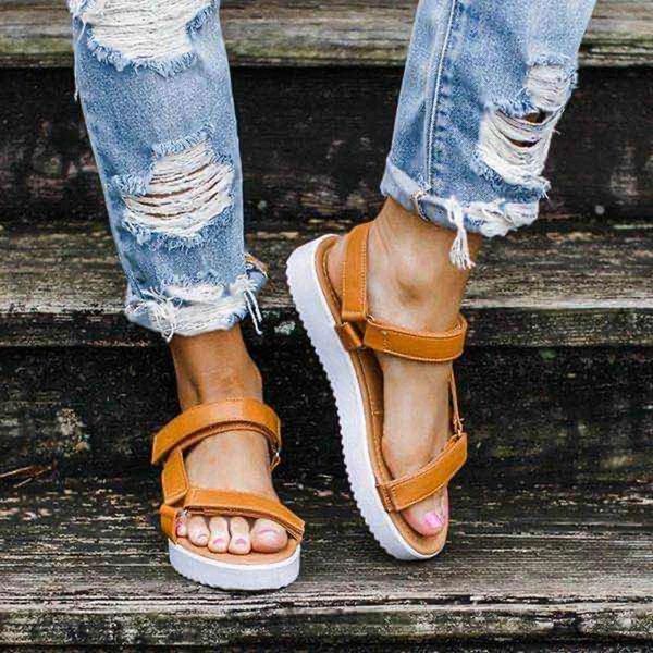 sandals hook loop women 2021 thick bottom platform flat ladies casual footwear summer comfortable female beach shoes, Black
sandals hook loop women 2021 thick bottom platform flat ladies casual footwear summer comfortable female beach shoes, Black