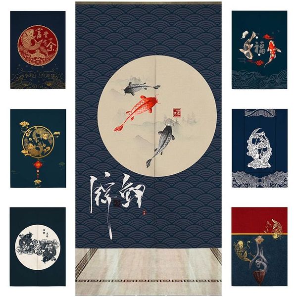 curtain & drapes chinese door koi pattern short curtains hanging half fengshui divider washable year window treatment 
curtain & drapes chinese door koi pattern short curtains hanging half fengshui divider washable year window treatment