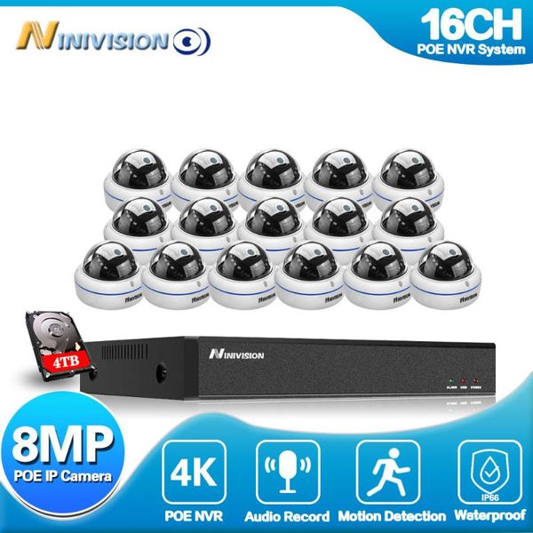 wireless camera kits ninivision 4k ultra hd 16ch nvr kit h.265+ cctv security system 8mp ir night vision video surveillance
wireless camera kits ninivision 4k ultra hd 16ch nvr kit h.265+ cctv security system 8mp ir night vision video surveillance
