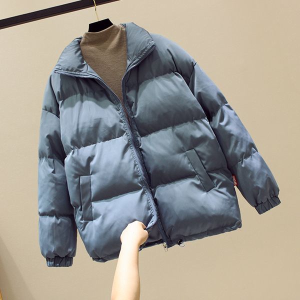 women's down jacket short style new winter burst loose and thick cotton coat, Black
women's down jacket short style new winter burst loose and thick cotton coat, Black