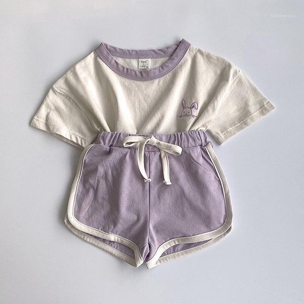 clothing sets 2021 summer baby boy clothes set cotton short sleeve t shirt + shorts 2pcs born girls outfits spring1, White
clothing sets 2021 summer baby boy clothes set cotton short sleeve t shirt + shorts 2pcs born girls outfits spring1, White