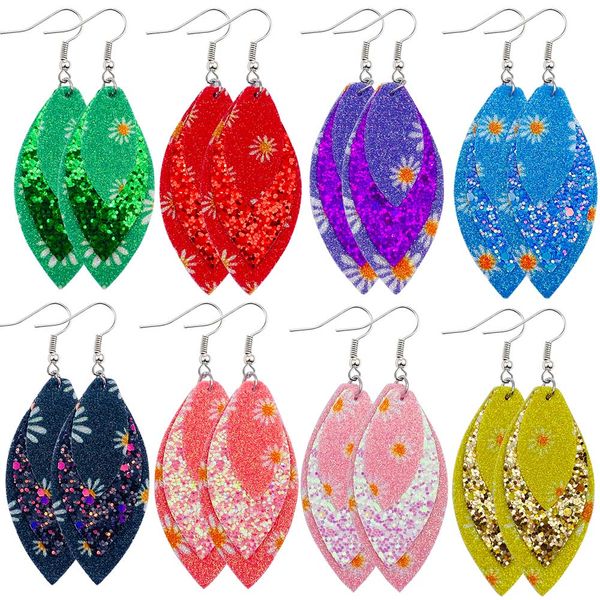 dangle & chandelier multilayers color leaf leather earrings style flower sunflower fashion ear for women jewelry gift new, Silver
dangle & chandelier multilayers color leaf leather earrings style flower sunflower fashion ear for women jewelry gift new, Silver