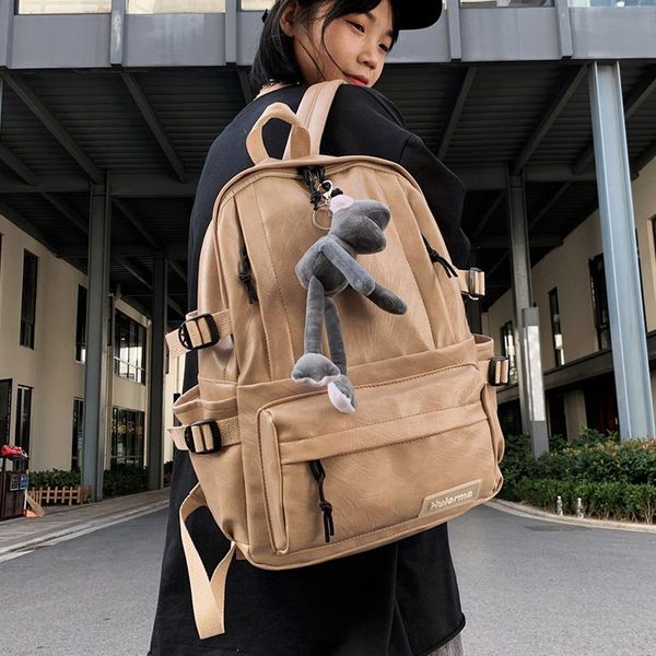 large capacity 15.6 inch lapbackpacks pu leather women harajuku retro female school bags for teenage girls purse backpack
large capacity 15.6 inch lapbackpacks pu leather women harajuku retro female school bags for teenage girls purse backpack