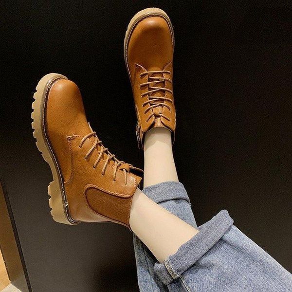 spring/autumn women boots ankle lace up fashion shoes platform ladies boot zapatos de mujer, Black
spring/autumn women boots ankle lace up fashion shoes platform ladies boot zapatos de mujer, Black