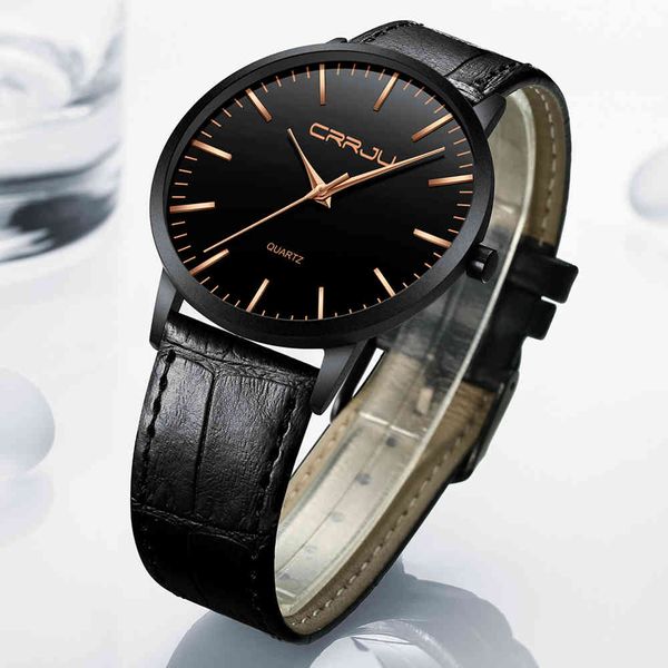 crrju mens watches fashion waterproof men waterproof sport quartz wristwatch male slim leather strap gift clock reloj hombre 210517, Slivery;brown
crrju mens watches fashion waterproof men waterproof sport quartz wristwatch male slim leather strap gift clock reloj hombre 210517, Slivery;brown