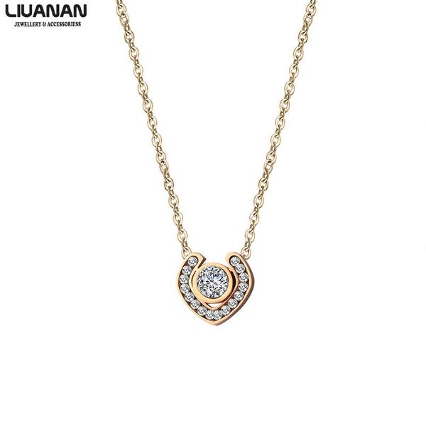 pendant necklaces love cz zircon necklace for women shiny crystal chain collars female romantic jewelry gift, Silver
pendant necklaces love cz zircon necklace for women shiny crystal chain collars female romantic jewelry gift, Silver