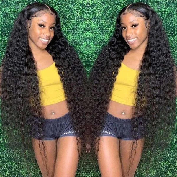 lace wigs 30 inch deep wave frontal wig 13x4 hd brazilian est wet and wavy curly front human hair, Black;brown
lace wigs 30 inch deep wave frontal wig 13x4 hd brazilian est wet and wavy curly front human hair, Black;brown