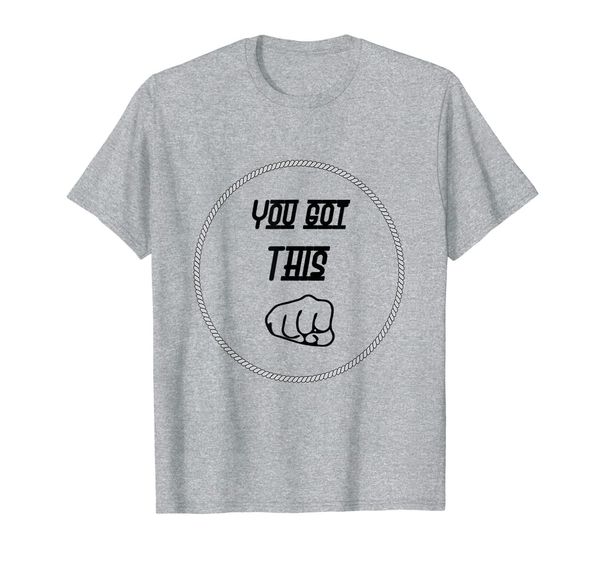 you got this fist bump t-shirt, White;black 
you got this fist bump t-shirt, White;black