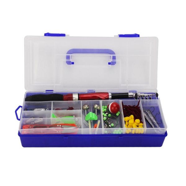 fishing accessories 34x14x7.5cm 2 layer multi-purpose portable rod bait box with handle ordinary opp bag packing transportation
fishing accessories 34x14x7.5cm 2 layer multi-purpose portable rod bait box with handle ordinary opp bag packing transportation