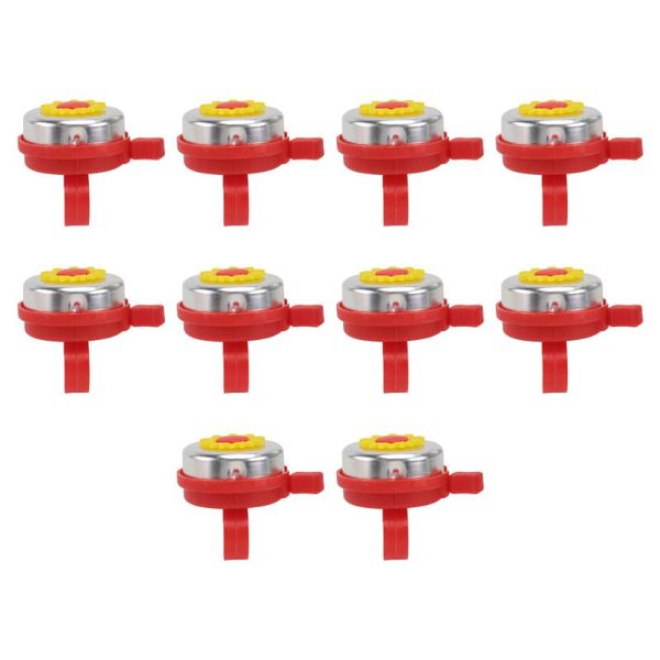 bike horns 10pcs sunflower shaped bell kids cycling handlebar mini horn accessary (red)
bike horns 10pcs sunflower shaped bell kids cycling handlebar mini horn accessary (red)