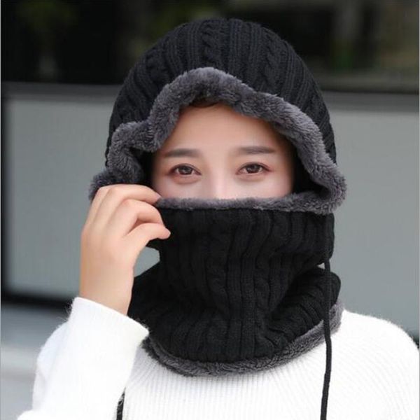 cycling caps & masks solid black multi-purpose hat winter skullies fashion warm acrylic casual outdoor knitted cap
cycling caps & masks solid black multi-purpose hat winter skullies fashion warm acrylic casual outdoor knitted cap