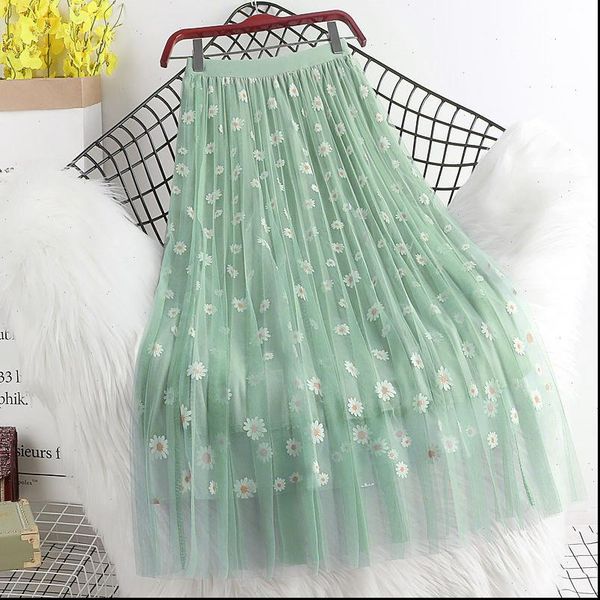 women skirts sale long spring summer high waist 3 layers mesh gauze skirt girl pleated sweet a line, Black
women skirts sale long spring summer high waist 3 layers mesh gauze skirt girl pleated sweet a line, Black