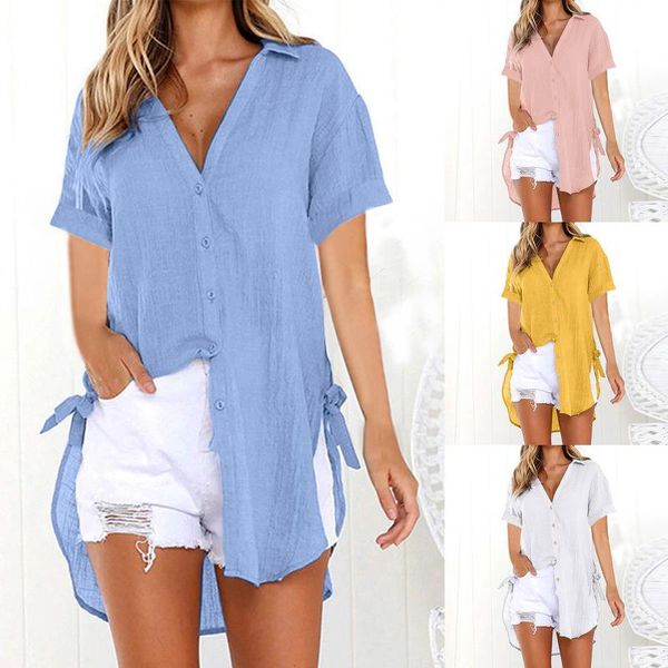 women's blouses & shirts fashsiualy women asymmetrical white cotton linen summer woman ladies casual tee blusas oversized
women's blouses & shirts fashsiualy women asymmetrical white cotton linen summer woman ladies casual tee blusas oversized
