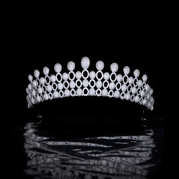 hair clips & barrettes myfeivo modern geometric bridal crown wedding tiara full zircon headdress women jewelry accessories hq0550, Golden;silver
hair clips & barrettes myfeivo modern geometric bridal crown wedding tiara full zircon headdress women jewelry accessories hq0550, Golden;silver