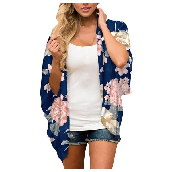 women's swimwear summer beach cardigan bohemian floral printed shirt kimono women open front long sleeve casual blouse vintage, White;black
women's swimwear summer beach cardigan bohemian floral printed shirt kimono women open front long sleeve casual blouse vintage, White;black