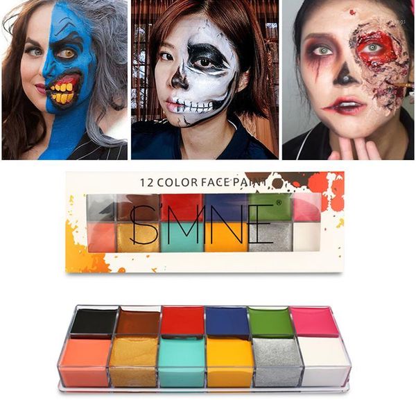 halloween tattoos ultra-concentrated 12-color oil body painting drama special effect make-up facial paint pigment tslm11
halloween tattoos ultra-concentrated 12-color oil body painting drama special effect make-up facial paint pigment tslm11