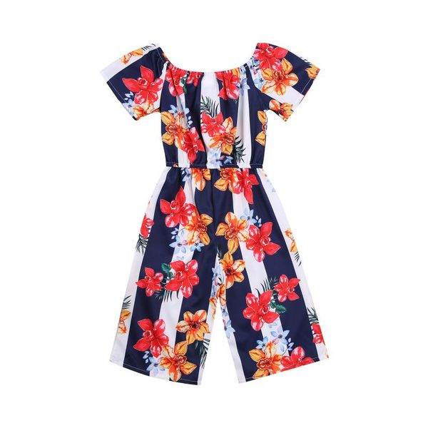 jumpsuits kids girls fashion off shoulder short sleeve floral print jumpsuit stylish for children, Blue
jumpsuits kids girls fashion off shoulder short sleeve floral print jumpsuit stylish for children, Blue