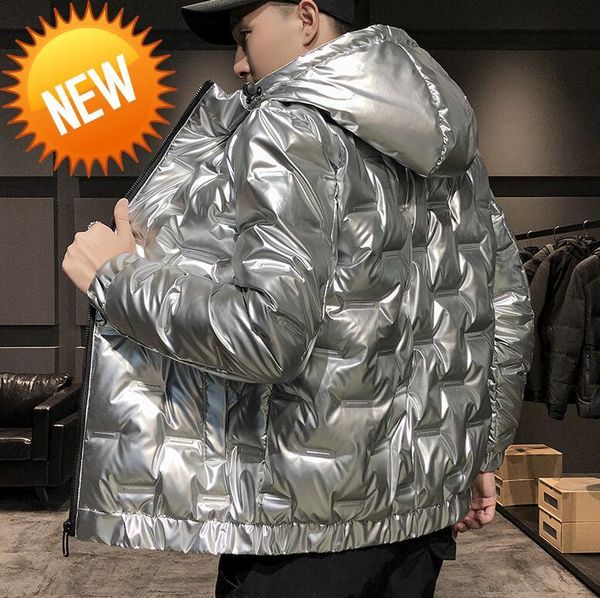 2021 winter down jacket men hooded warm glossy slim coat fashion 80% white duck parka outdoor windproof jackets undefined, Black
2021 winter down jacket men hooded warm glossy slim coat fashion 80% white duck parka outdoor windproof jackets undefined, Black