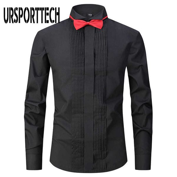 ursporttech men's shirt solid color black performance shirts mens long sleeve stage party chorus dress shirt with host bow tie 210528, White;black
ursporttech men's shirt solid color black performance shirts mens long sleeve stage party chorus dress shirt with host bow tie 210528, White;black