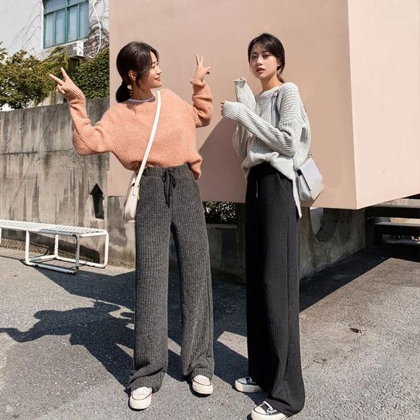 women's pants & capris women knitting pant pockets fall winter female thick warm loose trousers casual high waist elastic knitted wide, Black;white
women's pants & capris women knitting pant pockets fall winter female thick warm loose trousers casual high waist elastic knitted wide, Black;white