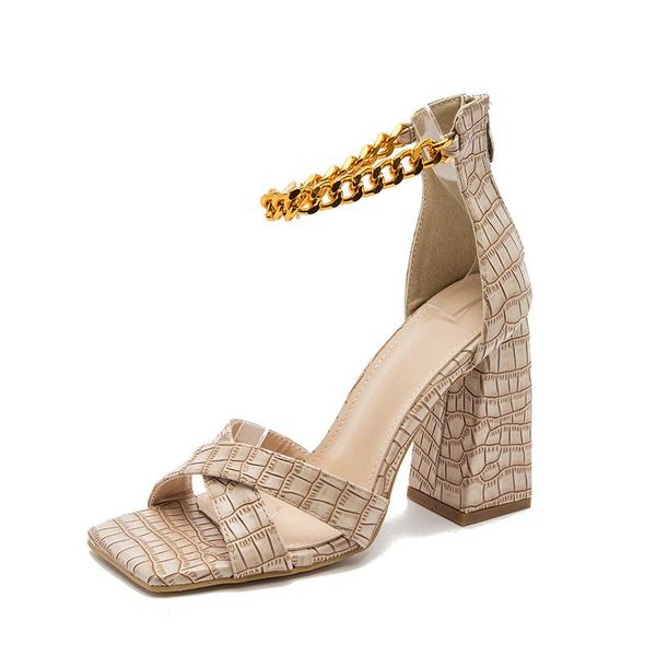 sandals 2021 summer high heels squared toe women sandalias party wedding fashion shoes woman, Black
sandals 2021 summer high heels squared toe women sandalias party wedding fashion shoes woman, Black