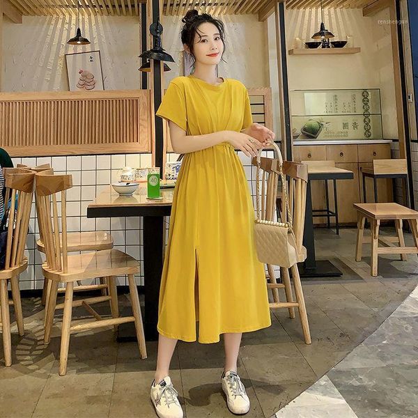 casual dresses dress women summer 2021 show thin waist temperament long split sleeve length knee-length vestidos yyr003, Black;gray
casual dresses dress women summer 2021 show thin waist temperament long split sleeve length knee-length vestidos yyr003, Black;gray