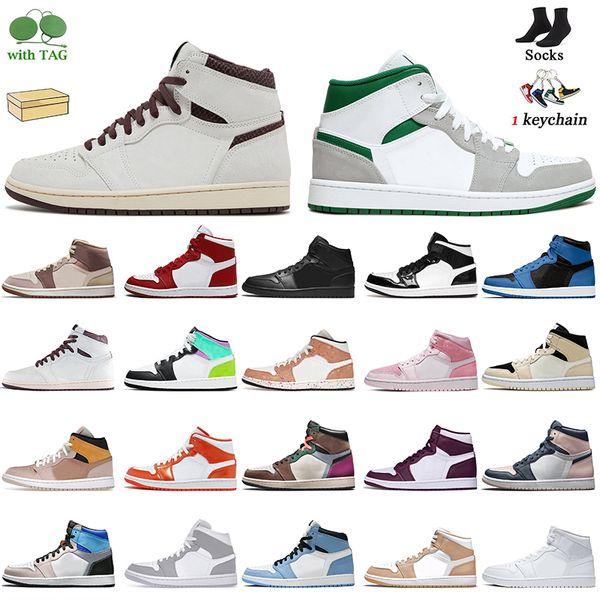 authentic fashion 1s men jumpman 1 high basketball shoes women mens retro sneakers a ma maniere unc bordeaux cactus jacks fragment grey pine 
authentic fashion 1s men jumpman 1 high basketball shoes women mens retro sneakers a ma maniere unc bordeaux cactus jacks fragment grey pine
