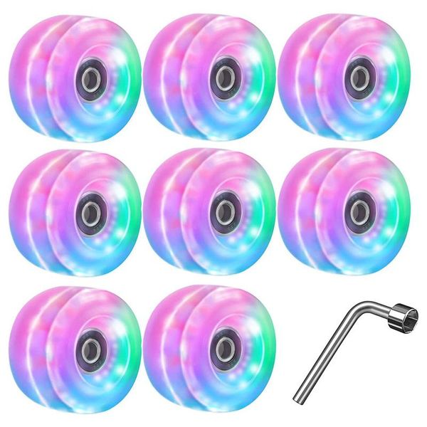 fishing hooks 8 pcs light up roller skate wheels outdoor with bearings, luminous skateboard accessories 32 x 58 mm
fishing hooks 8 pcs light up roller skate wheels outdoor with bearings, luminous skateboard accessories 32 x 58 mm