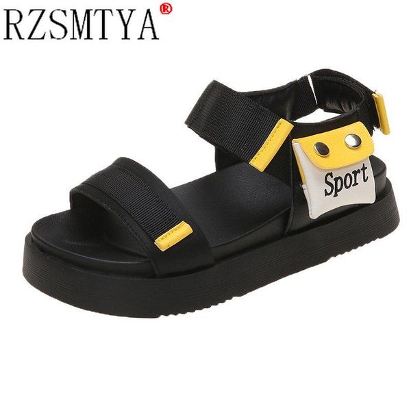 sandals casual flat beach small pocket women summer open toe sport platform woman rubber non slip sapatos de mujer, Black
sandals casual flat beach small pocket women summer open toe sport platform woman rubber non slip sapatos de mujer, Black