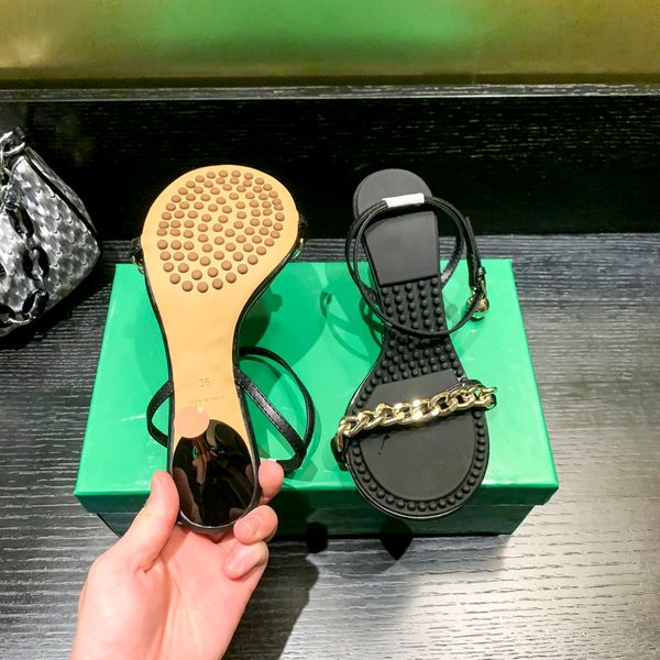 fashion summer 9cm heel leather peas sandals 2022 women dot sandal beach slippers luxury brand ladies office party dress shoes size 35-40, Black
fashion summer 9cm heel leather peas sandals 2022 women dot sandal beach slippers luxury brand ladies office party dress shoes size 35-40, Black