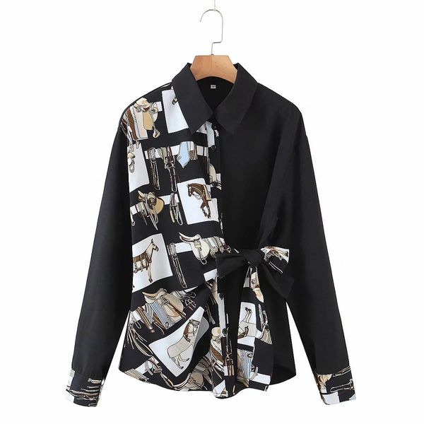 women blouse shirt patchwork printed long sleeves elegant fashion chic lady woman 210420, White
women blouse shirt patchwork printed long sleeves elegant fashion chic lady woman 210420, White