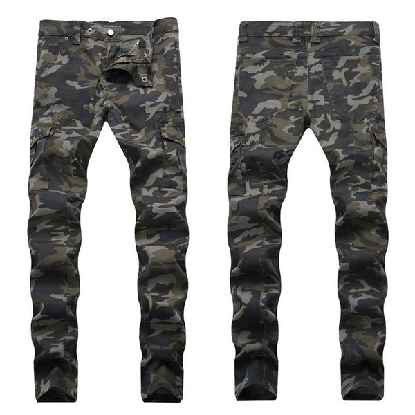 sweatpants men camouflage jeans pleated freyed slim tide men's skinny stretch pants pantalon militaire homme, Black
sweatpants men camouflage jeans pleated freyed slim tide men's skinny stretch pants pantalon militaire homme, Black