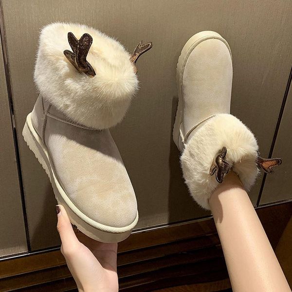 boots 2021 women's short soft plush snow bootswinter high-quality thick-soled warm outdoor non-slip, Black
boots 2021 women's short soft plush snow bootswinter high-quality thick-soled warm outdoor non-slip, Black