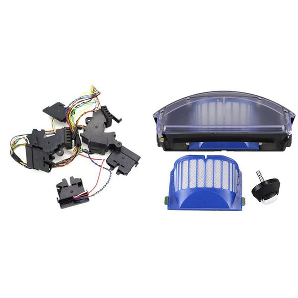 set filter box collector dust bin & 1 pcs cleaner robot assembly parts cliff sensors bumper sensor vacuum cleaners
set filter box collector dust bin & 1 pcs cleaner robot assembly parts cliff sensors bumper sensor vacuum cleaners