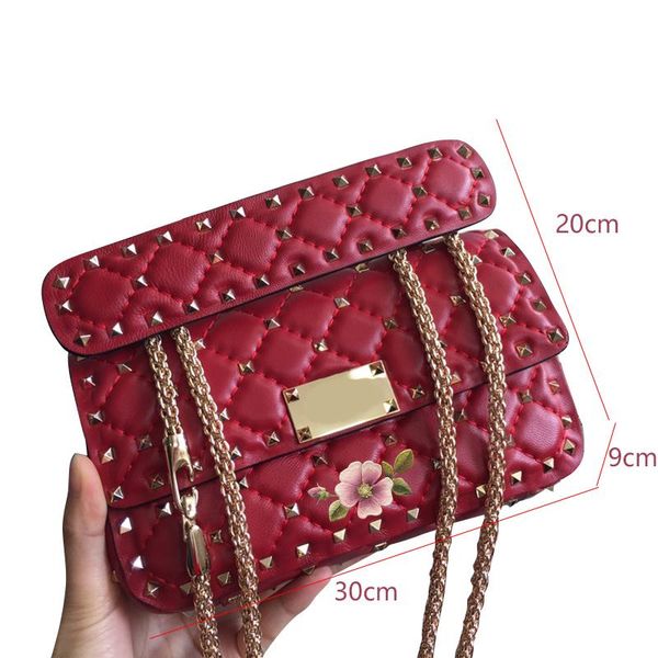 evening bags italian vvl original leather women's small span bag, the latest rivet bag in 2021, with counter box dust
evening bags italian vvl original leather women's small span bag, the latest rivet bag in 2021, with counter box dust