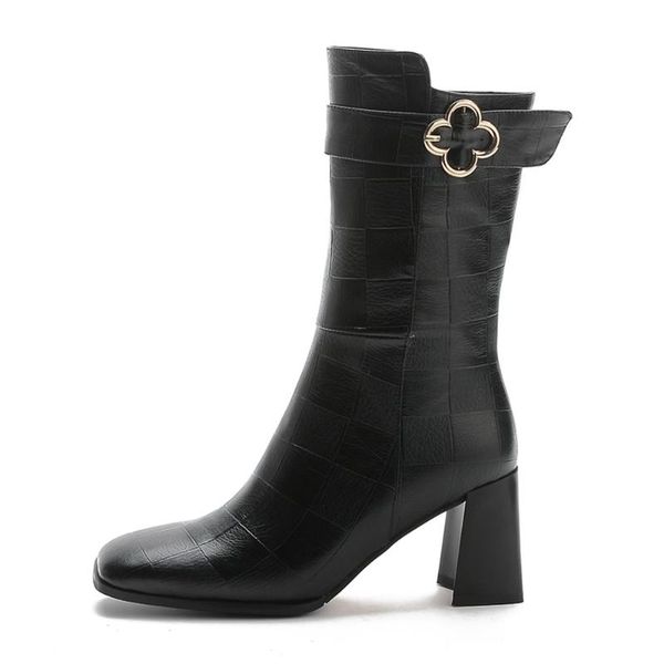 boots womens square toe ankle stone pattern block high heel belt buckle shoes warm winter retor black plus size
boots womens square toe ankle stone pattern block high heel belt buckle shoes warm winter retor black plus size