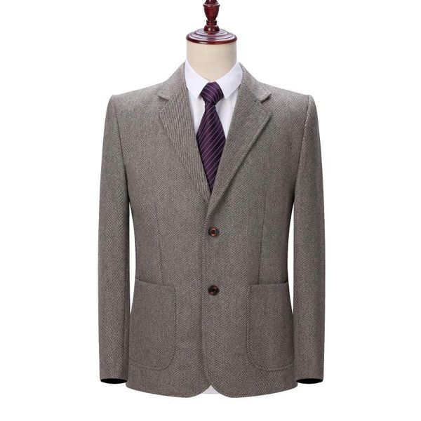 men's suits & blazers waeolsa mature mens blazer woollen blends jacket man elegant wool male gray camel outfits outerwear spring autumn, White;black
men's suits & blazers waeolsa mature mens blazer woollen blends jacket man elegant wool male gray camel outfits outerwear spring autumn, White;black