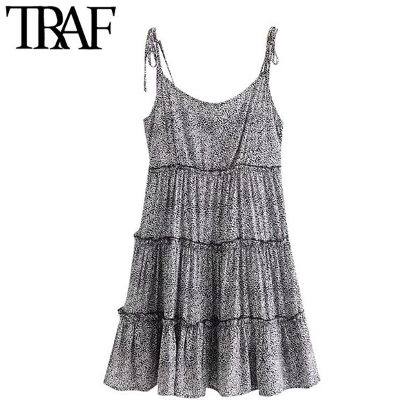 women chic fashion floral print pleated mini dress vintage side zipper bow tied thin straps female dresses mujer 210507, Black;gray
women chic fashion floral print pleated mini dress vintage side zipper bow tied thin straps female dresses mujer 210507, Black;gray