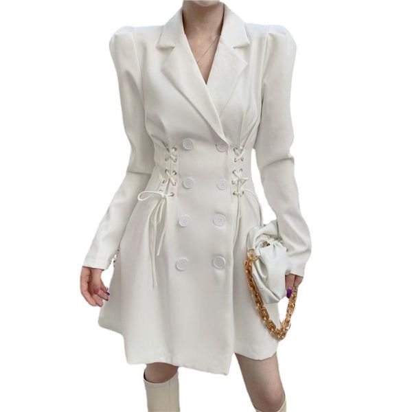 casual dresses office lady mini dress women notched neck elegant korean style clothing solid fashion female work autumn 2021, Black;gray
casual dresses office lady mini dress women notched neck elegant korean style clothing solid fashion female work autumn 2021, Black;gray