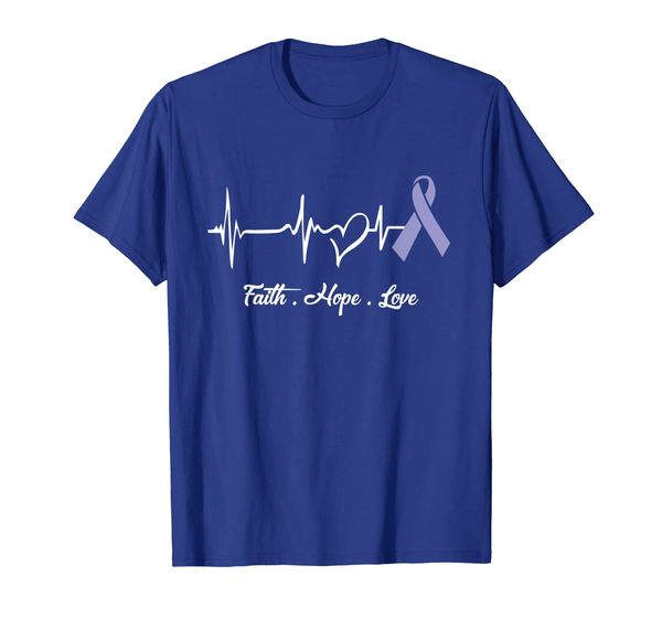 esophageal cancer heartbeat faith hope love shirt, White;black 
esophageal cancer heartbeat faith hope love shirt, White;black