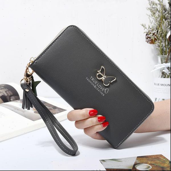 fashion womens wallet high capacity zipper for women pocketbook phone money handbag card holders, Red;black
fashion womens wallet high capacity zipper for women pocketbook phone money handbag card holders, Red;black