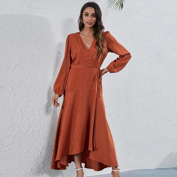 casual dresses women maxi dress autumn long sleeve v-neck ladies clothing black loose streetwear robe vintage spring vestido, Black;gray
casual dresses women maxi dress autumn long sleeve v-neck ladies clothing black loose streetwear robe vintage spring vestido, Black;gray