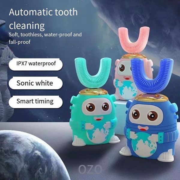 smart electric toothbrush 360 degree u sonic waterproof children's silicone automatic ultrasonic cartoon pattern
smart electric toothbrush 360 degree u sonic waterproof children's silicone automatic ultrasonic cartoon pattern