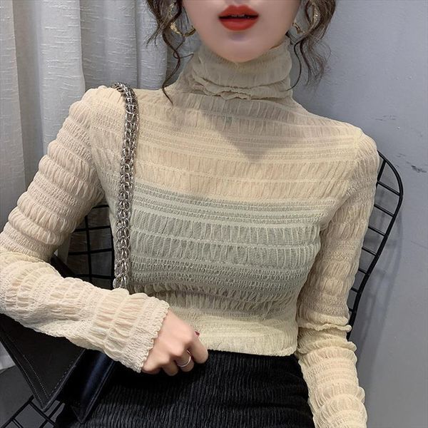8 colors s xxl fashion women blouses transparent mesh sheer see through long sleeve blusas, White
8 colors s xxl fashion women blouses transparent mesh sheer see through long sleeve blusas, White