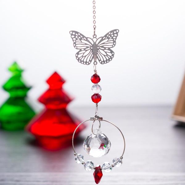 decorative objects & figurines fashion crystal bead 12.4" colorful glass ball butterfly lighting suncatcher pendant hanging window car
decorative objects & figurines fashion crystal bead 12.4" colorful glass ball butterfly lighting suncatcher pendant hanging window car