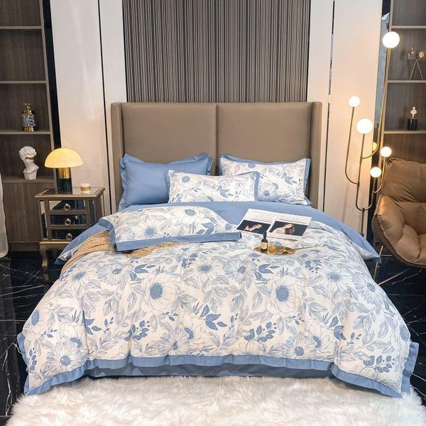 bedding sets chic hand painted floral white blue duvet cover set double king size 4pcs100%cotton soft bed sheet pillowcases
bedding sets chic hand painted floral white blue duvet cover set double king size 4pcs100%cotton soft bed sheet pillowcases