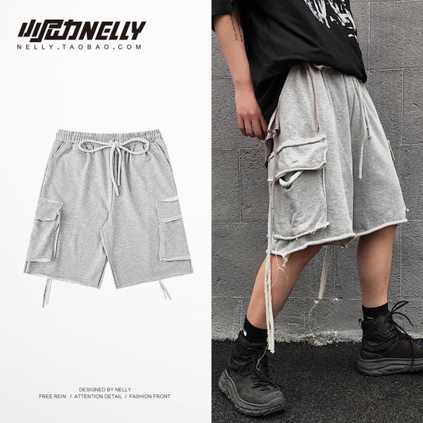 elastic waist shorts male sports solid color streetwear american oversized trousers design ropa hombre men clothing ed50dk men's, White;black
elastic waist shorts male sports solid color streetwear american oversized trousers design ropa hombre men clothing ed50dk men's, White;black